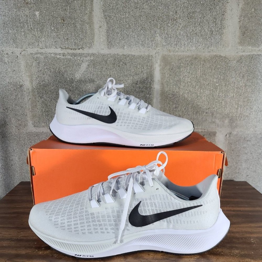 Nike White and Gray Athletic Shoes
